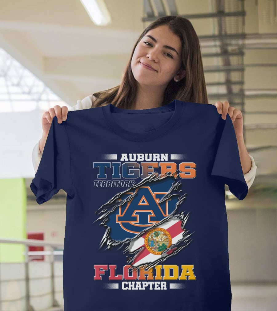 Auburn Tigers Territory Florida Chapter T-Shirt