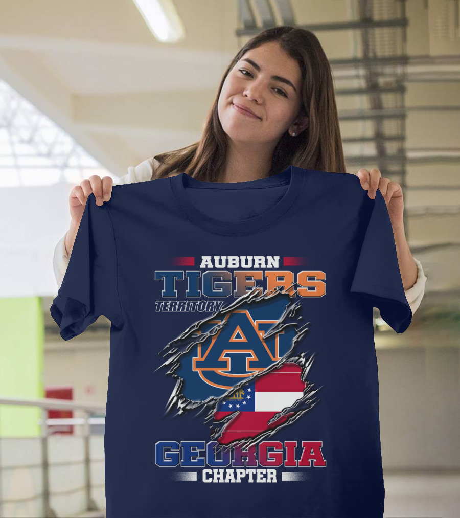 Auburn Tigers Territory Georgia Chapter T-Shirt