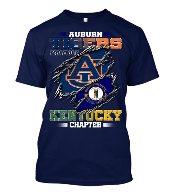 Auburn Tigers Territory Kentucky Chapter T-Shirt