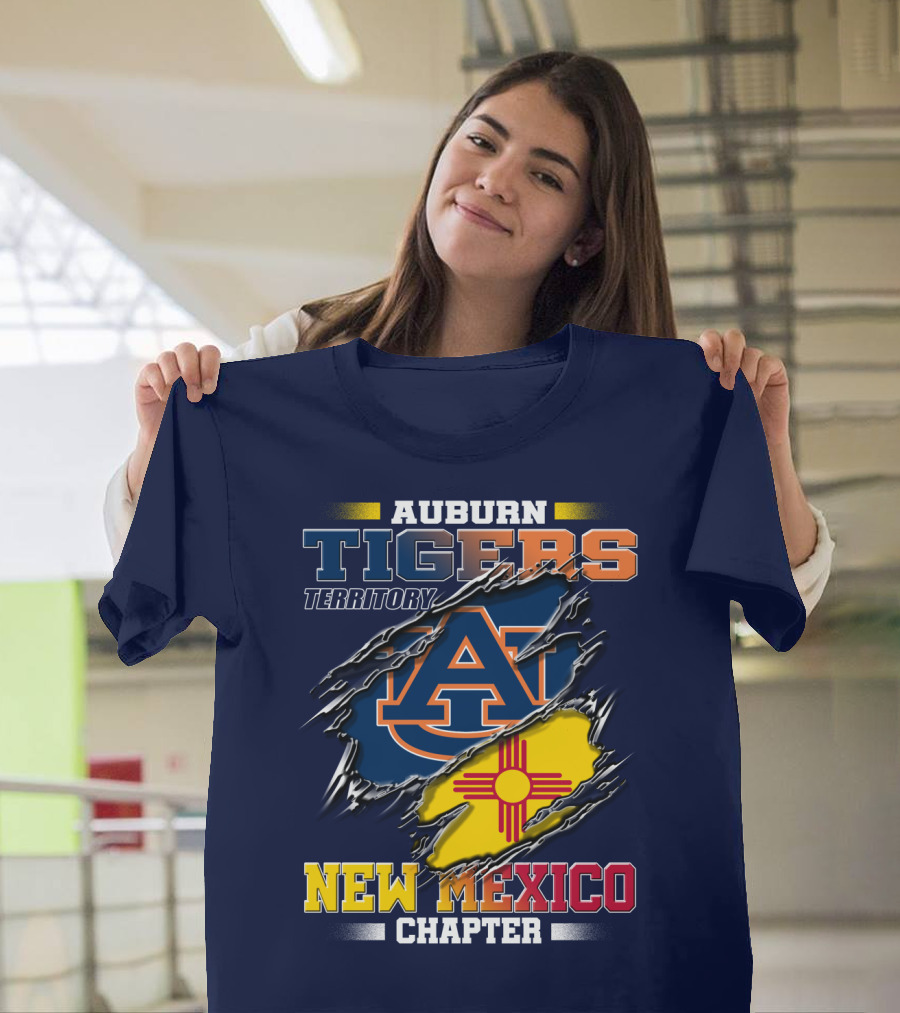 Auburn Tigers Territory New Mexico Chapter T-Shirt