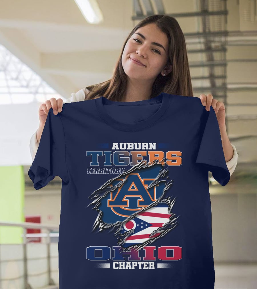 Auburn Tigers Territory Ohio Chapter T-Shirt