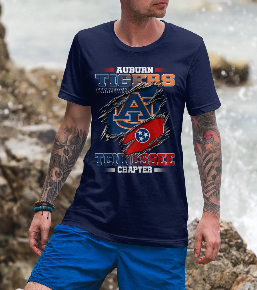 Auburn Tigers Territory Tennessee Chapter T-Shirt