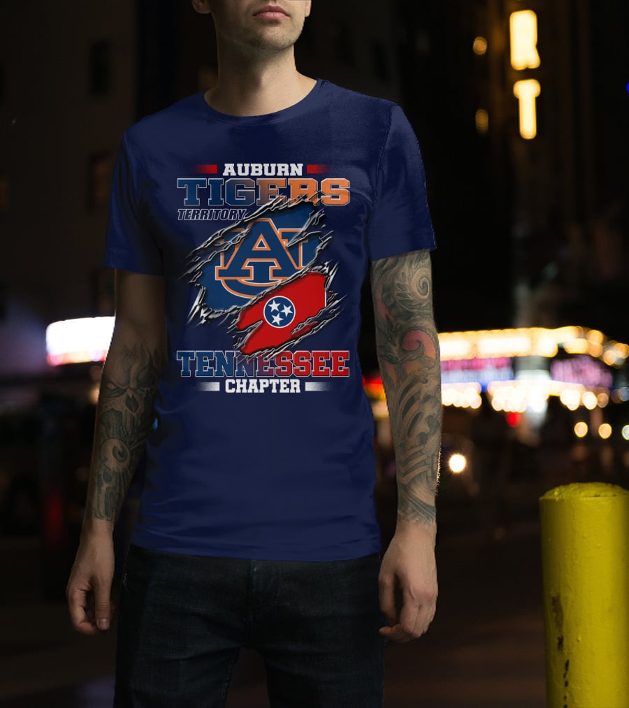 Auburn Tigers Territory Tennessee Chapter T-Shirt