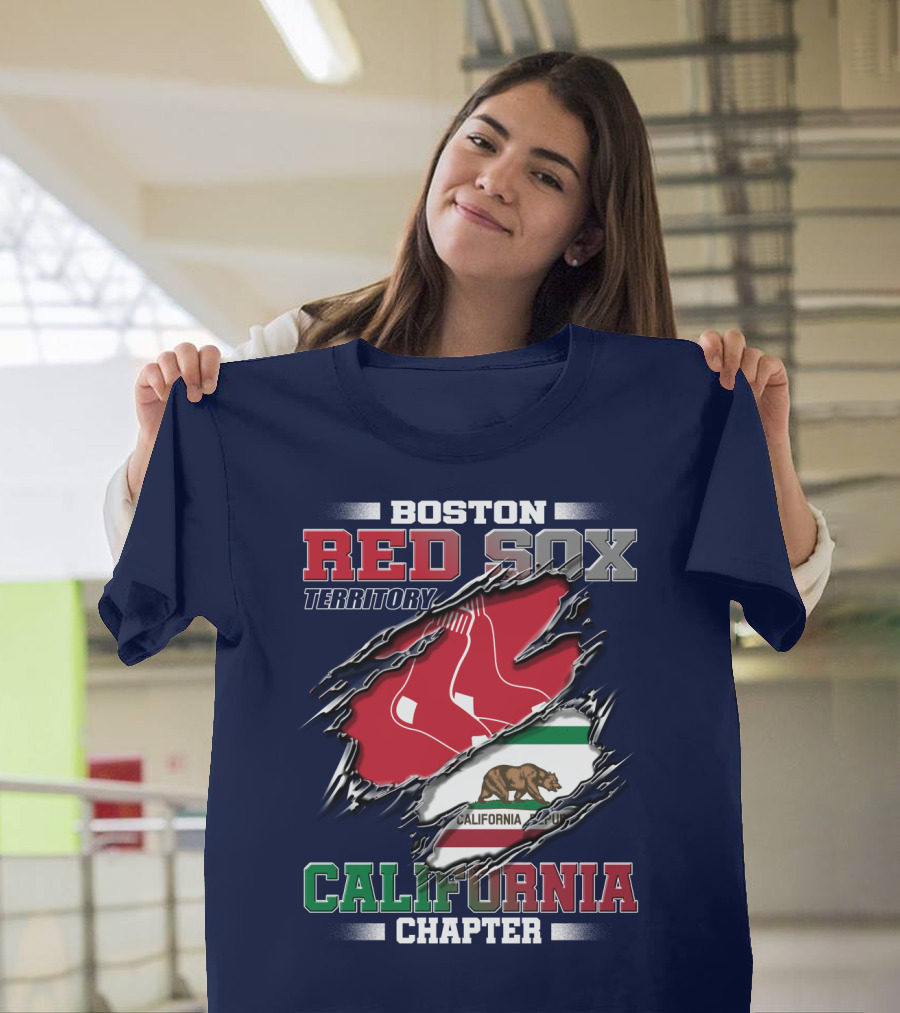 Boston Red Sox Territory California Chapter T-Shirt