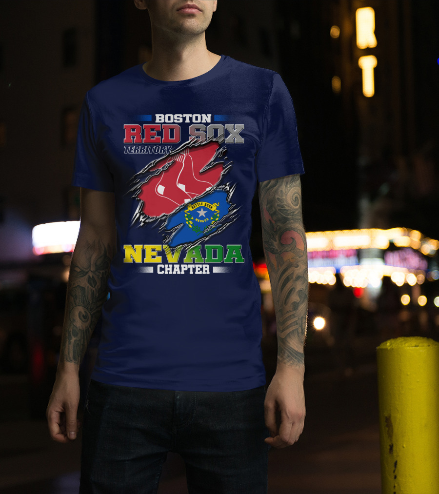 Boston Red Sox Territory Nevada Chapter T-Shirt