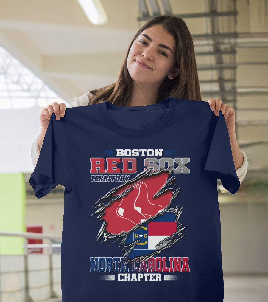 BOSTON RED SOX TERRITORY NORTH CAROLINA CHAPTER T-Shirt