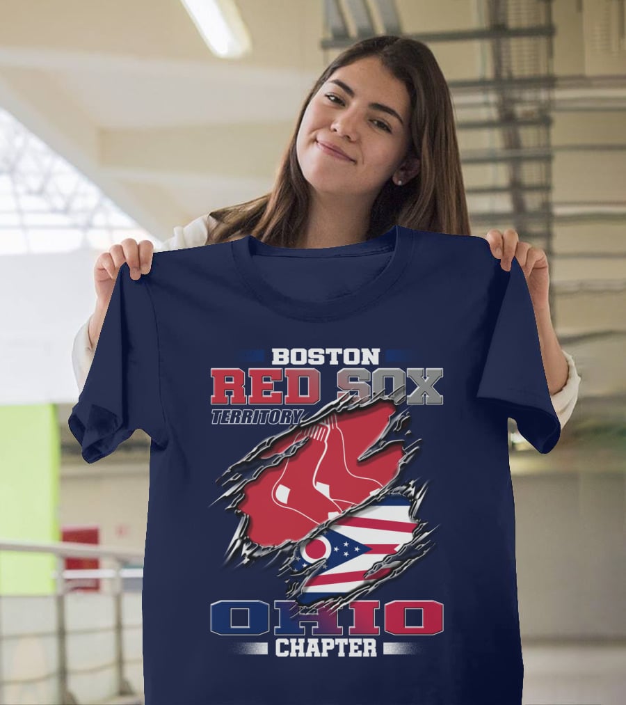 Boston Red Sox Territory Ohio Chapter T-Shirt