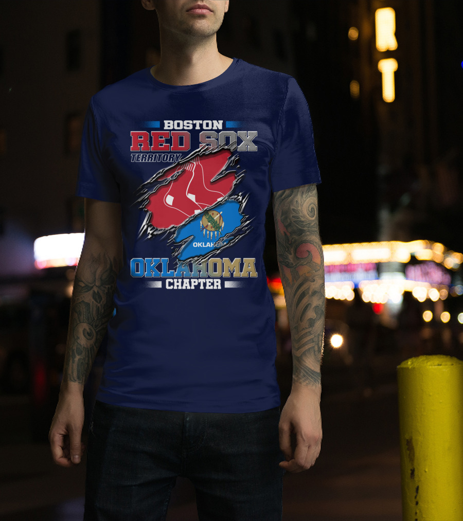 Boston Red Sox Territory Oklahoma Chapter T-Shirt
