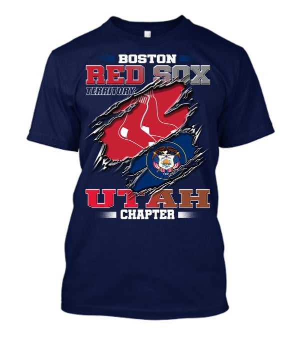 Boston Red Sox Territory Utah Chapter T-Shirt