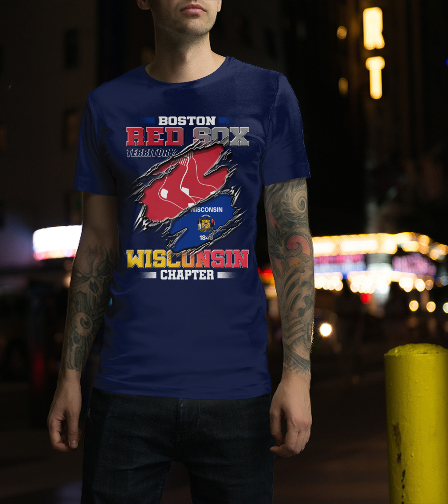Boston Red Sox Territory Wisconsin Chapter 1848 T-Shirt