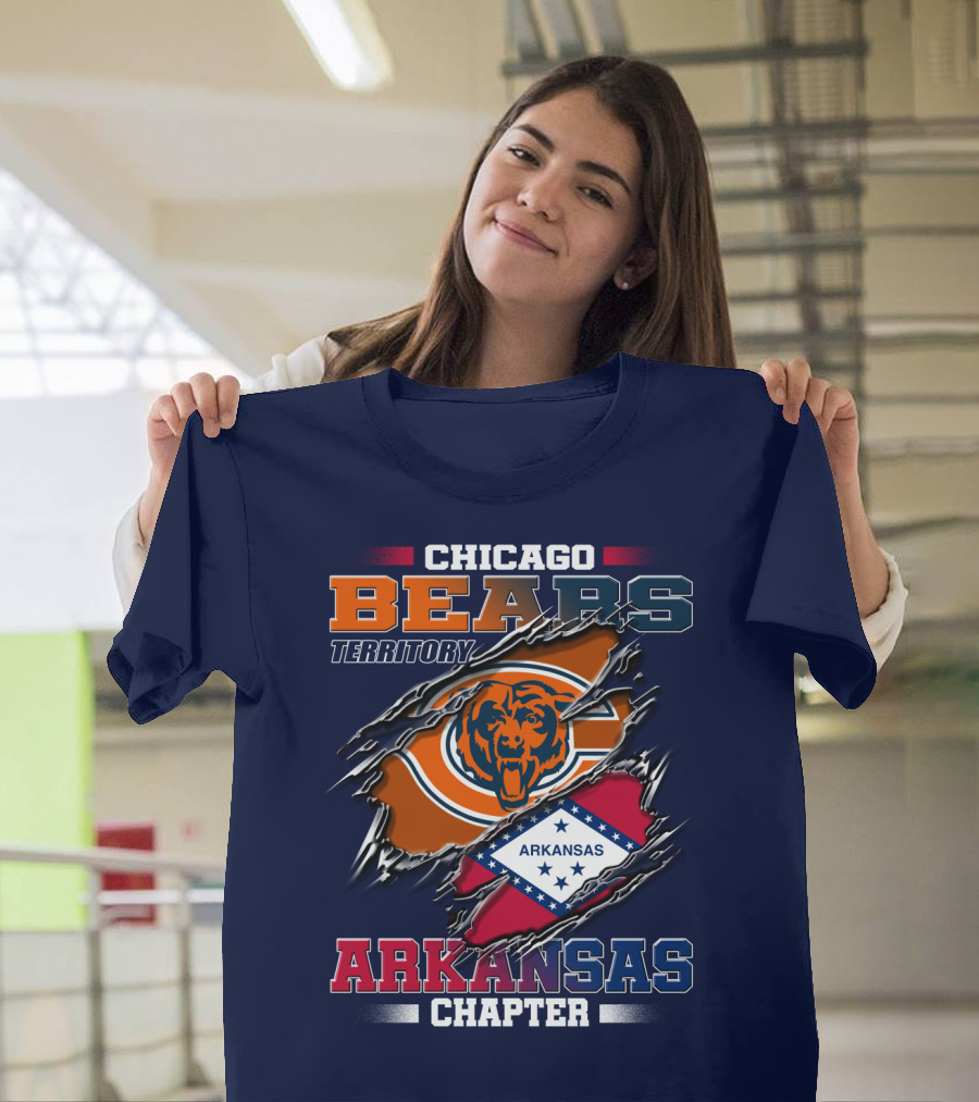 Chicago Bears Territory Arkansas Chapter T-Shirt