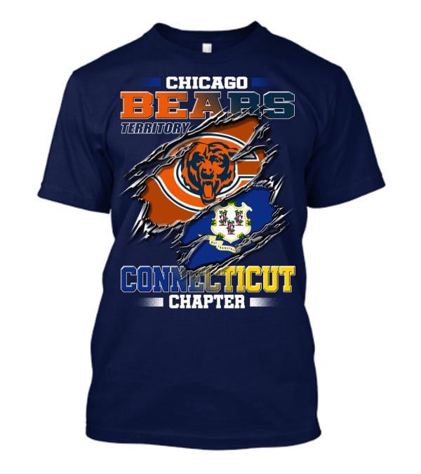 Chicago Bears Territory Connecticut Chapter T-Shirt