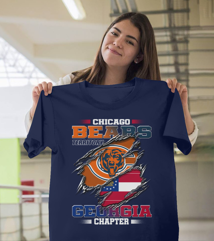 Chicago Bears Territory Georgia Chapter T-Shirt