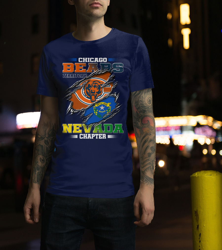 Chicago Bears Territory Nevada Chapter T-Shirt