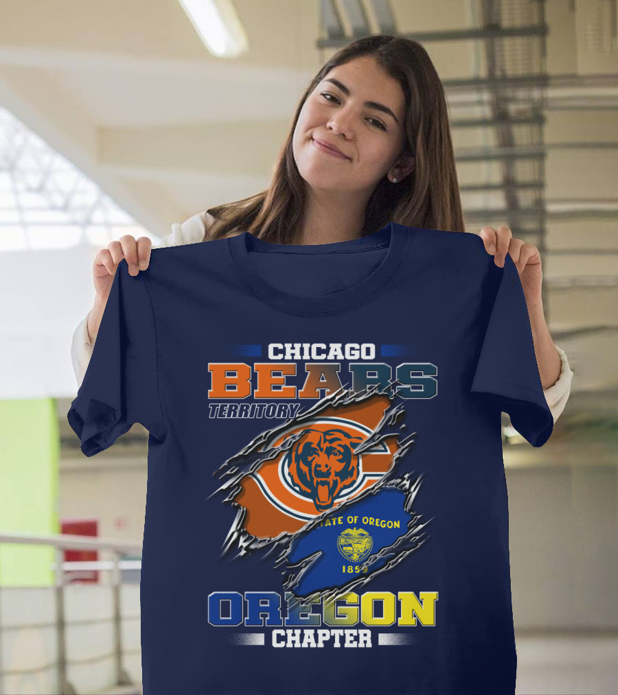 Chicago Bears Territory Oregon State Chapter 1859 T-Shirt