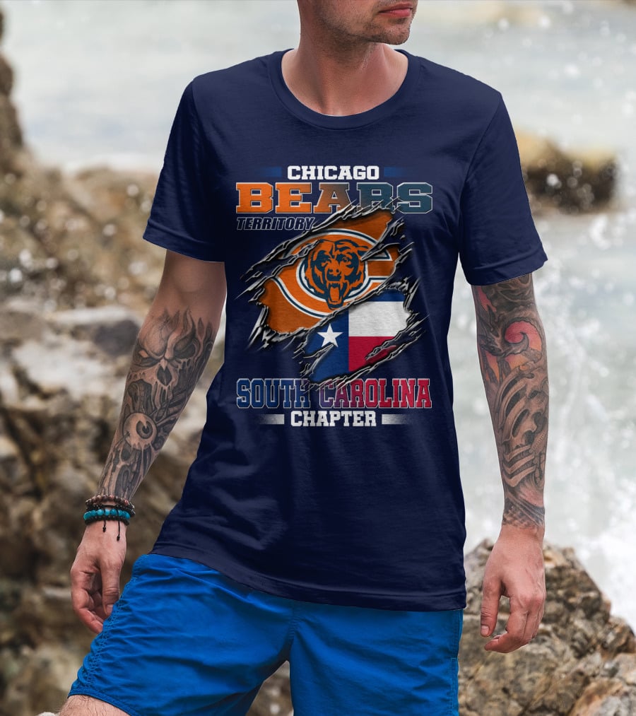 Chicago Bears Territory South Carolina Chapter T-Shirt