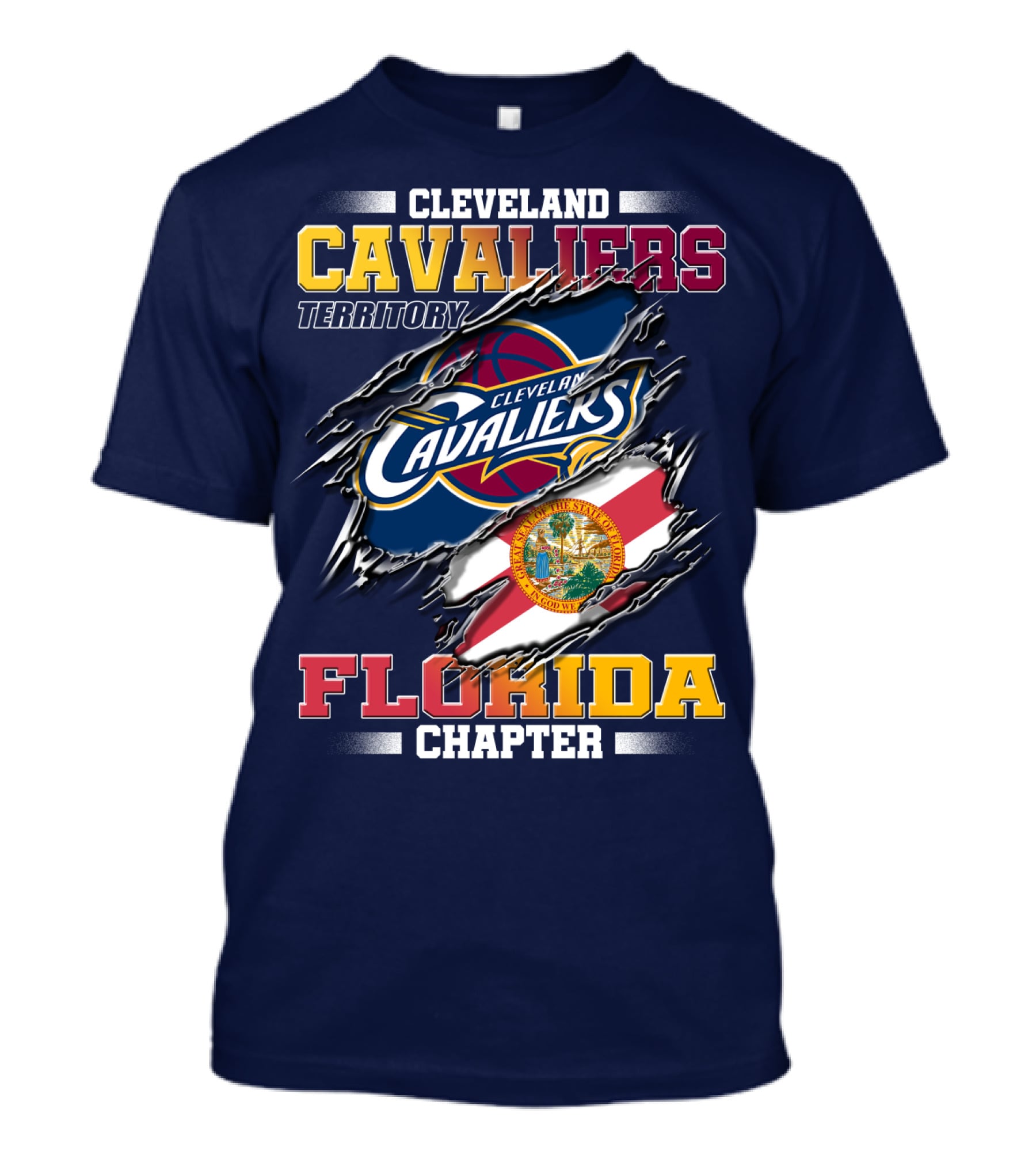 Cleveland Cavaliers Territory Florida Chapter T-Shirt