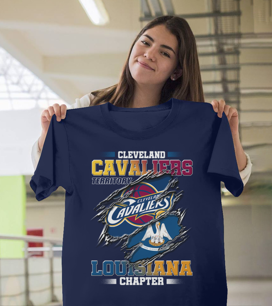 Cleveland Cavaliers Territory Louisiana Chapter T-Shirt