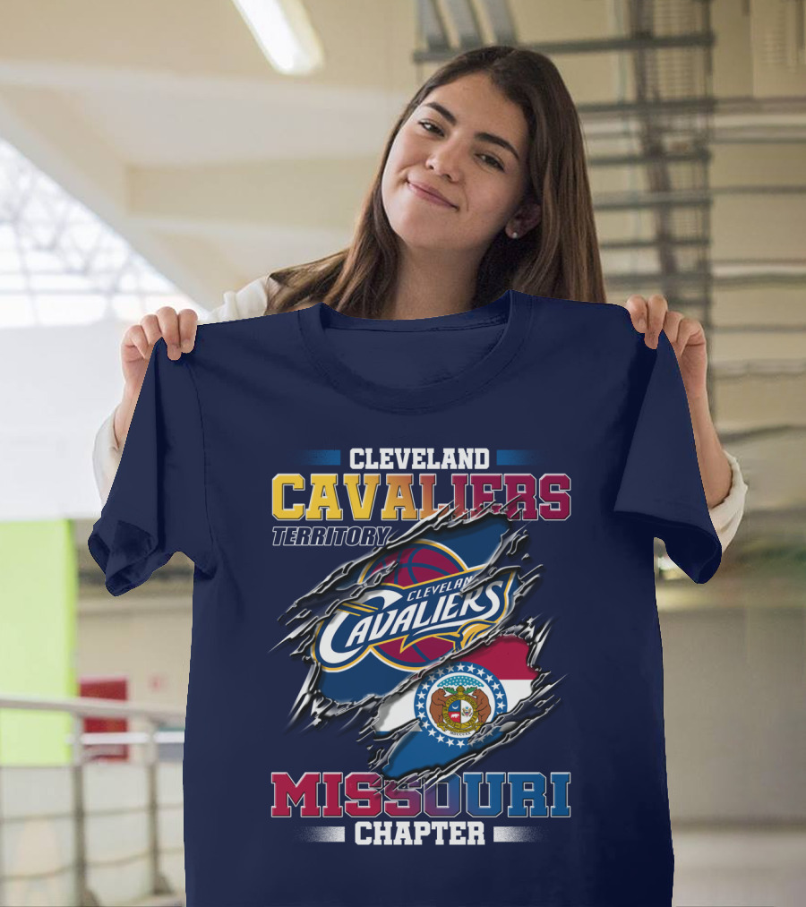 Cleveland Cavaliers Territory Missouri Chapter T-Shirt