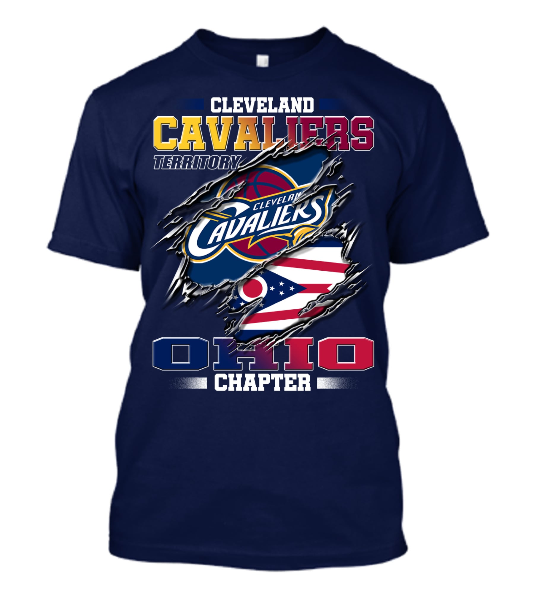 Cleveland Cavaliers Territory Ohio Chapter T-Shirt