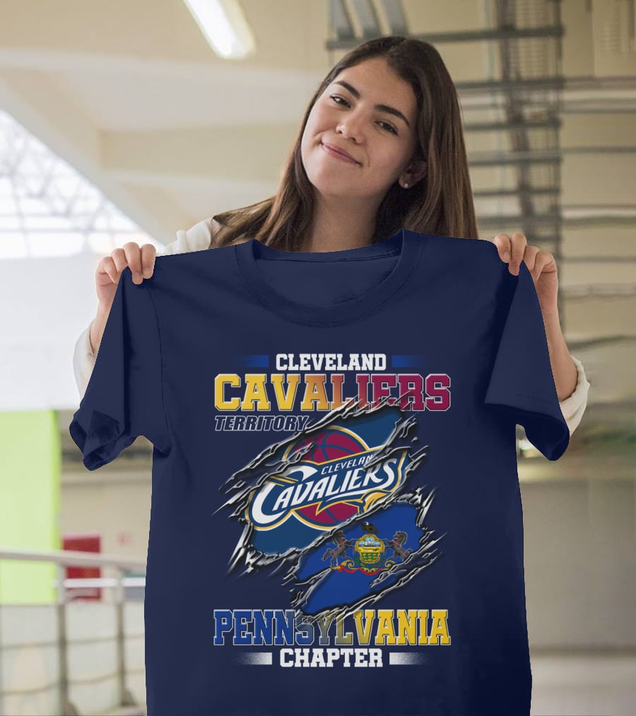 Cleveland Cavaliers Territory Pennsylvania Chapter T-Shirt