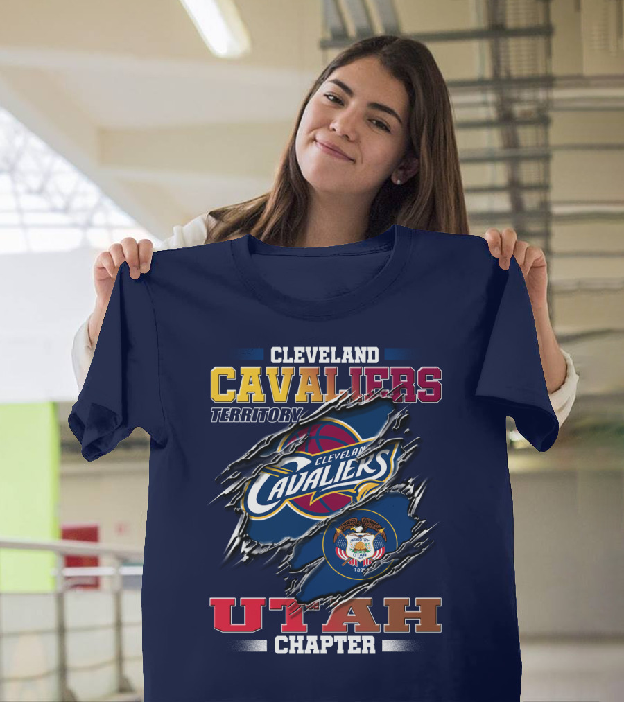 Cleveland Cavaliers Territory Utah Chapter NBA Fans 1896 T-Shirt