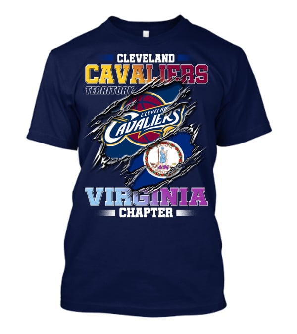 Cleveland Cavaliers Territory Virginia Chapter T-Shirt