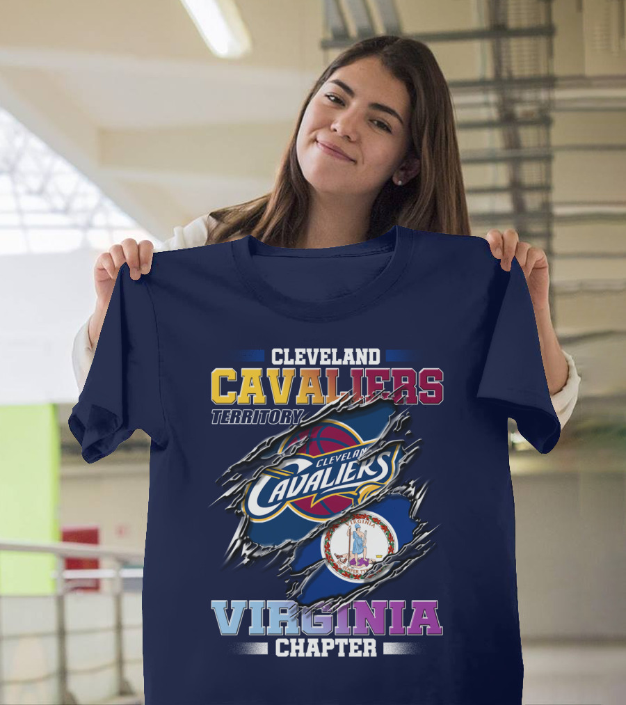 Cleveland Cavaliers Territory Virginia Chapter T-Shirt
