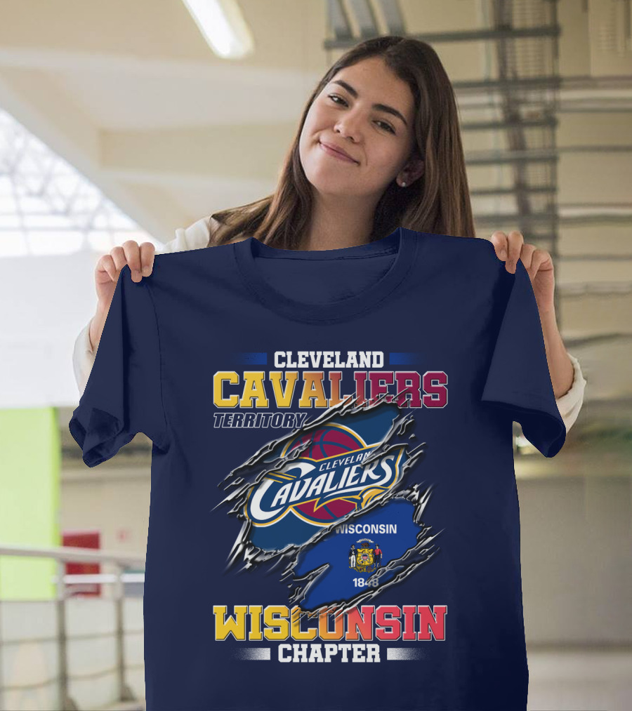 Cleveland Cavaliers Territory Wisconsin Chapter 1848 T-Shirt