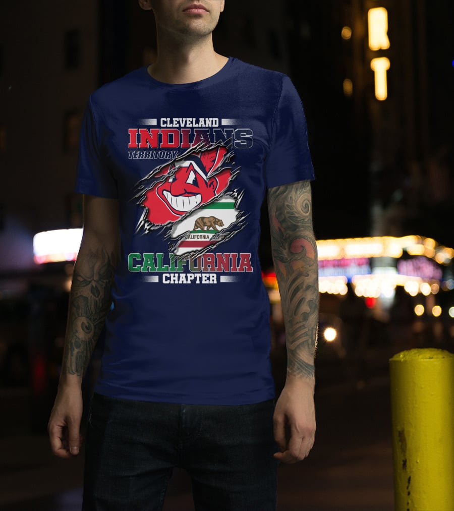 Cleveland Indians Territory California Chapter T-Shirt