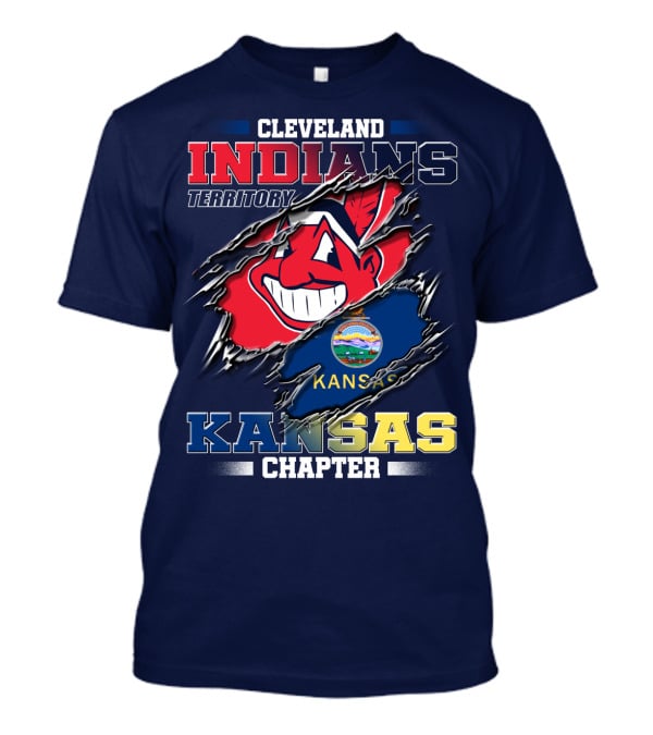 Cleveland Indians Territory Kansas Chapter T-Shirt