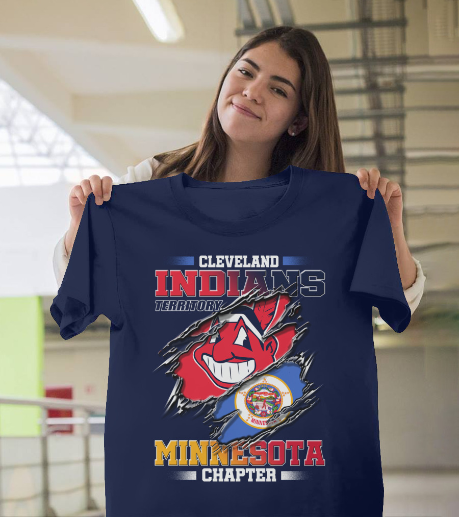 Cleveland Indians Territory Minnesota Chapter T-Shirt