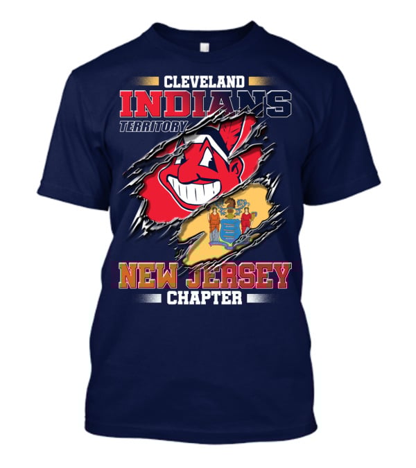 Cleveland Indians Territory New Jersey Chapter T-Shirt
