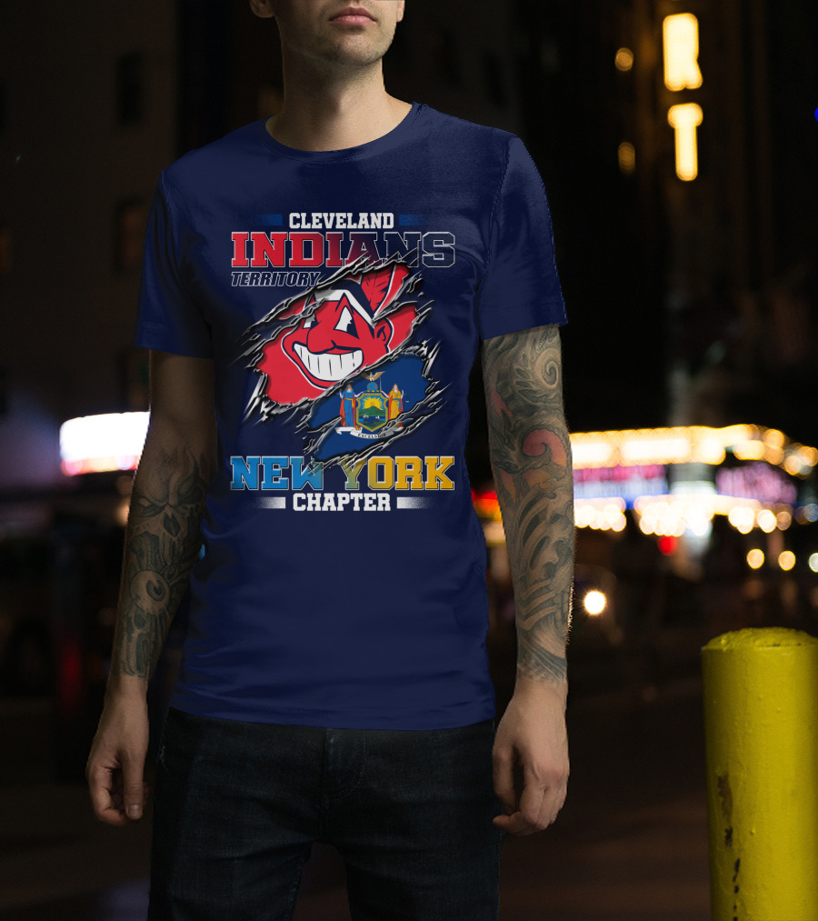 Cleveland Indians Territory New York Chapter T-Shirt