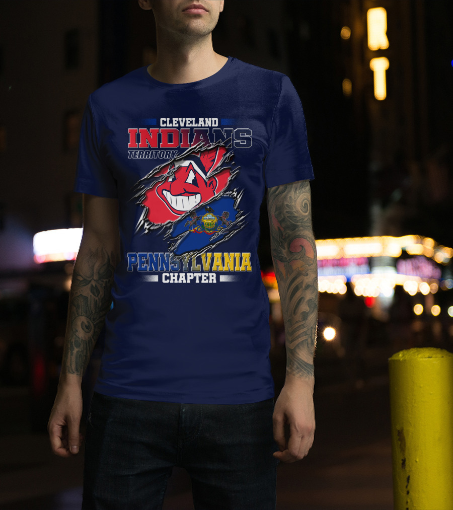 Cleveland Indians Territory Pennsylvania Chapter T-Shirt