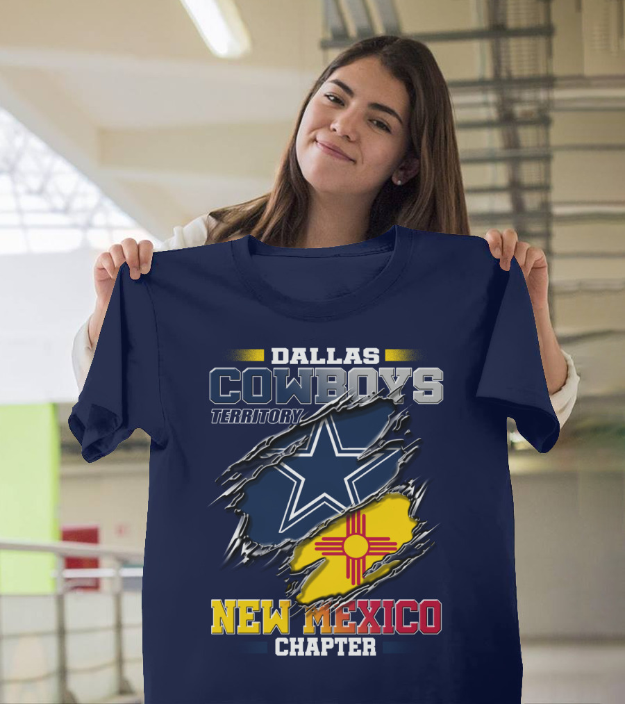 Dallas Cowboys Territory New Mexico Chapter T-Shirt