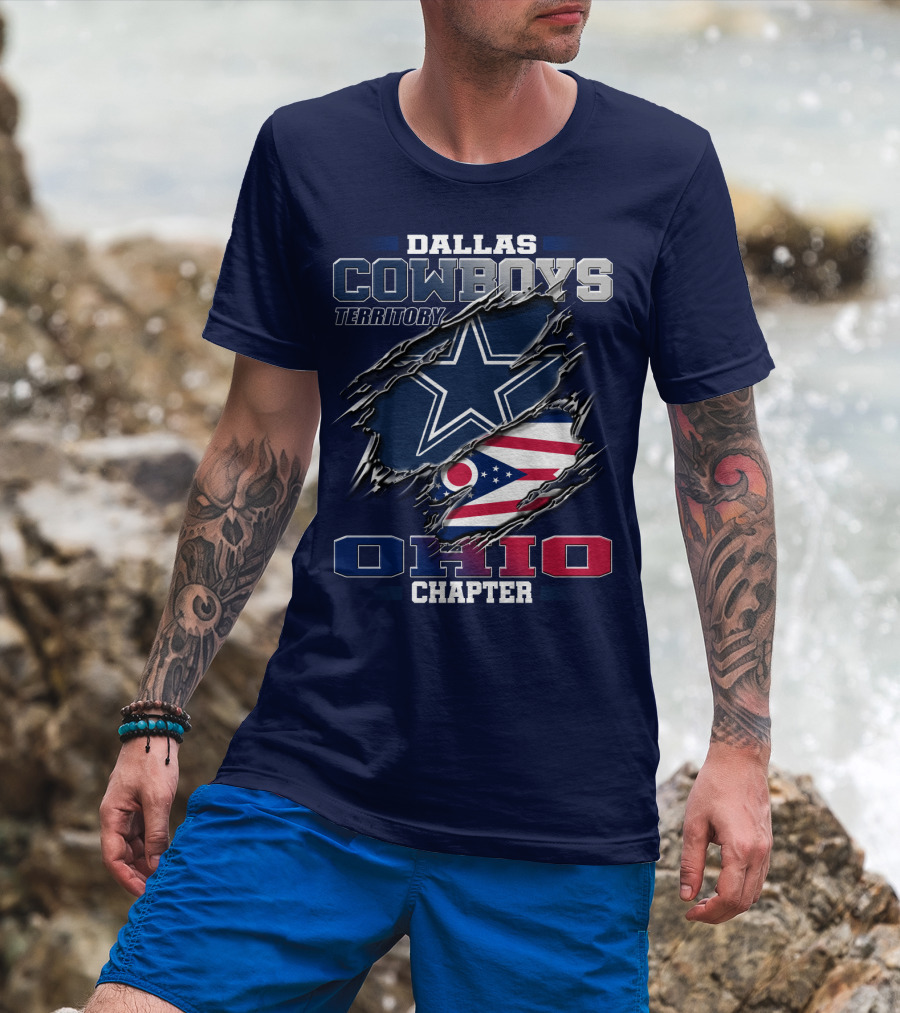Dallas Cowboys Territory Ohio Chapter T-Shirt