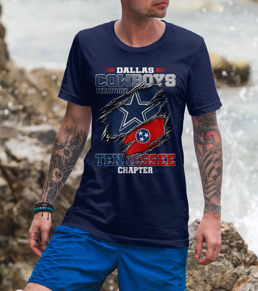 Dallas Cowboys Territory Tennessee Chapter T-Shirt