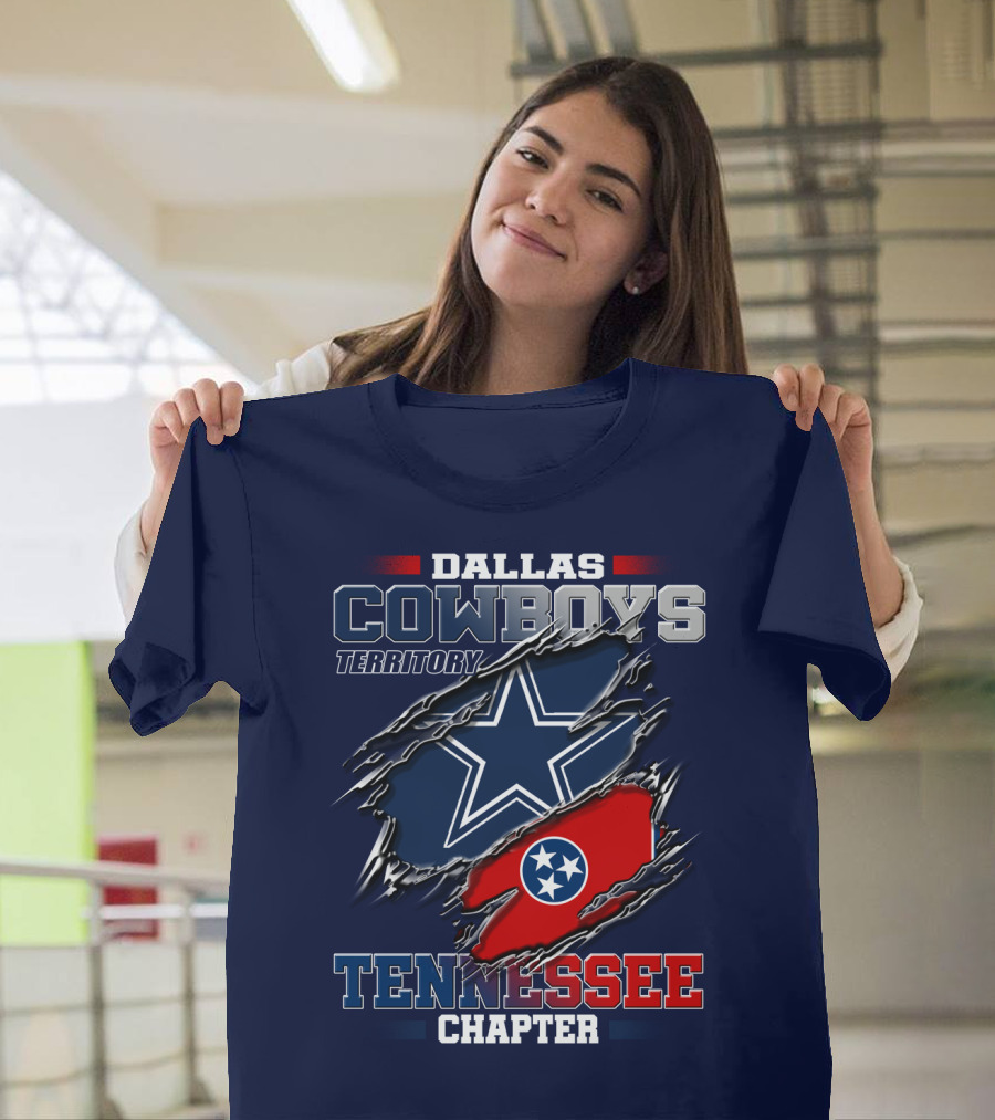 Dallas Cowboys Territory Tennessee Chapter T-Shirt