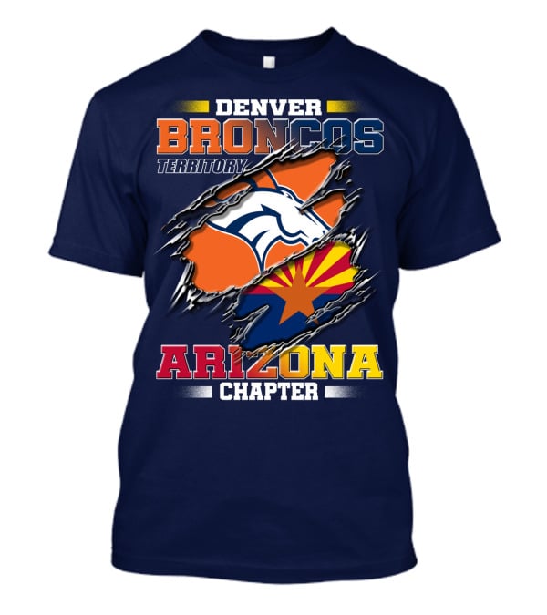 Denver Broncos Territory Arizona Chapter T-Shirt