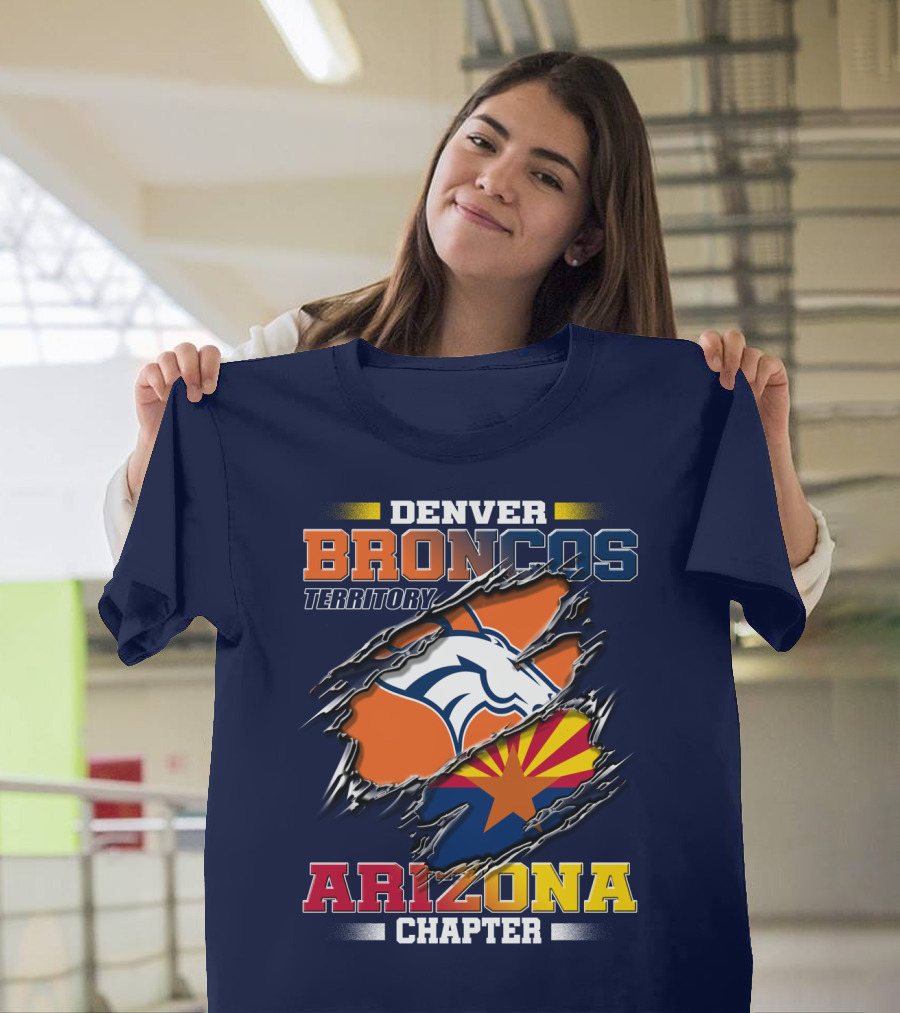 Denver Broncos Territory Arizona Chapter T-Shirt