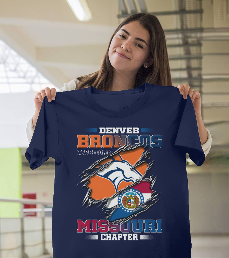 Denver Broncos Territory Missouri Chapter T-Shirt