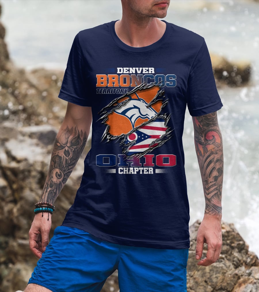 Denver Broncos Territory Ohio Chapter T-Shirt