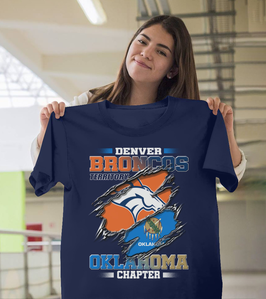 Denver Broncos Territory Oklahoma Chapter T-Shirt
