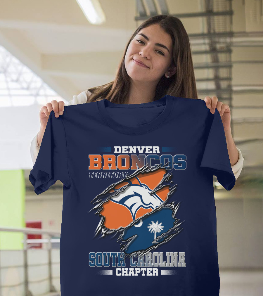Denver Broncos Territory South Carolina Chapter T-Shirt