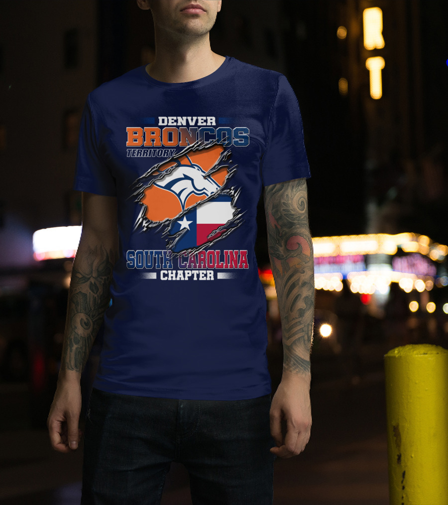 Denver Broncos Territory South Carolina Chapter T-Shirt