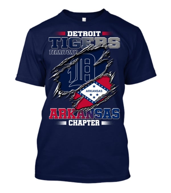 Detroit Tigers Territory Arkansas Chapter T-Shirt