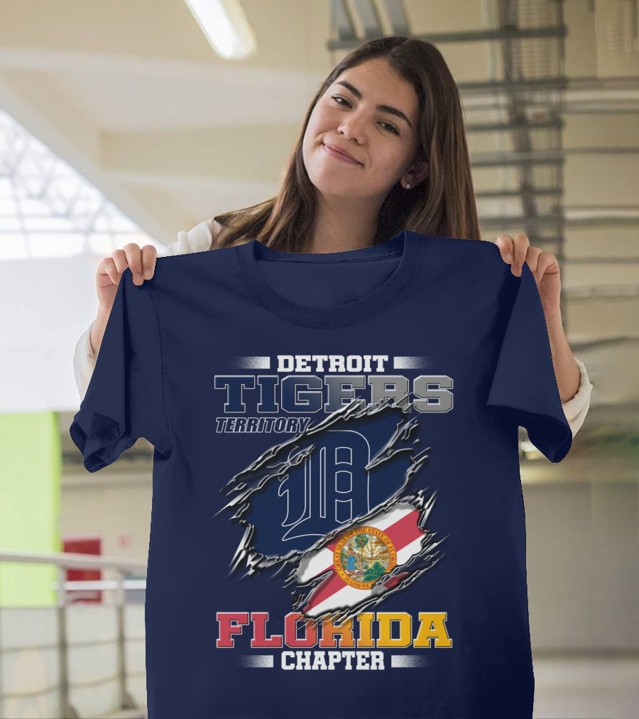 Detroit Tigers Territory Florida Chapter T-Shirt