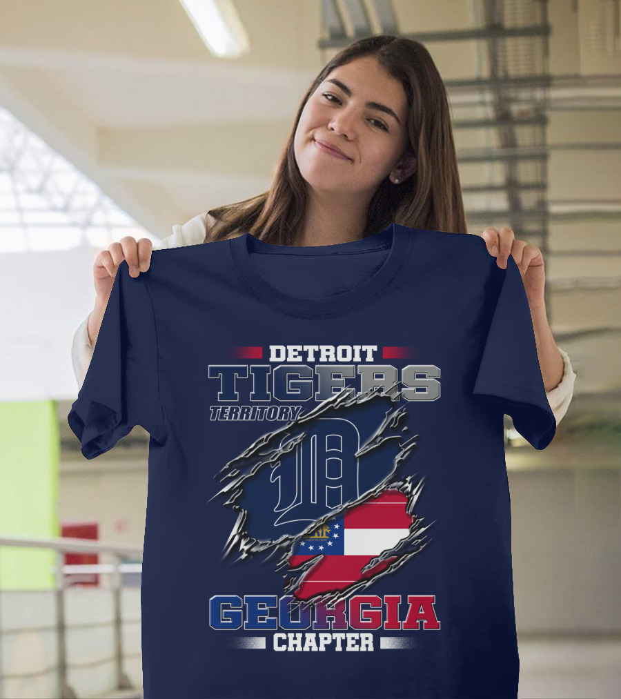 Detroit Tigers Territory Georgia Chapter T-Shirt