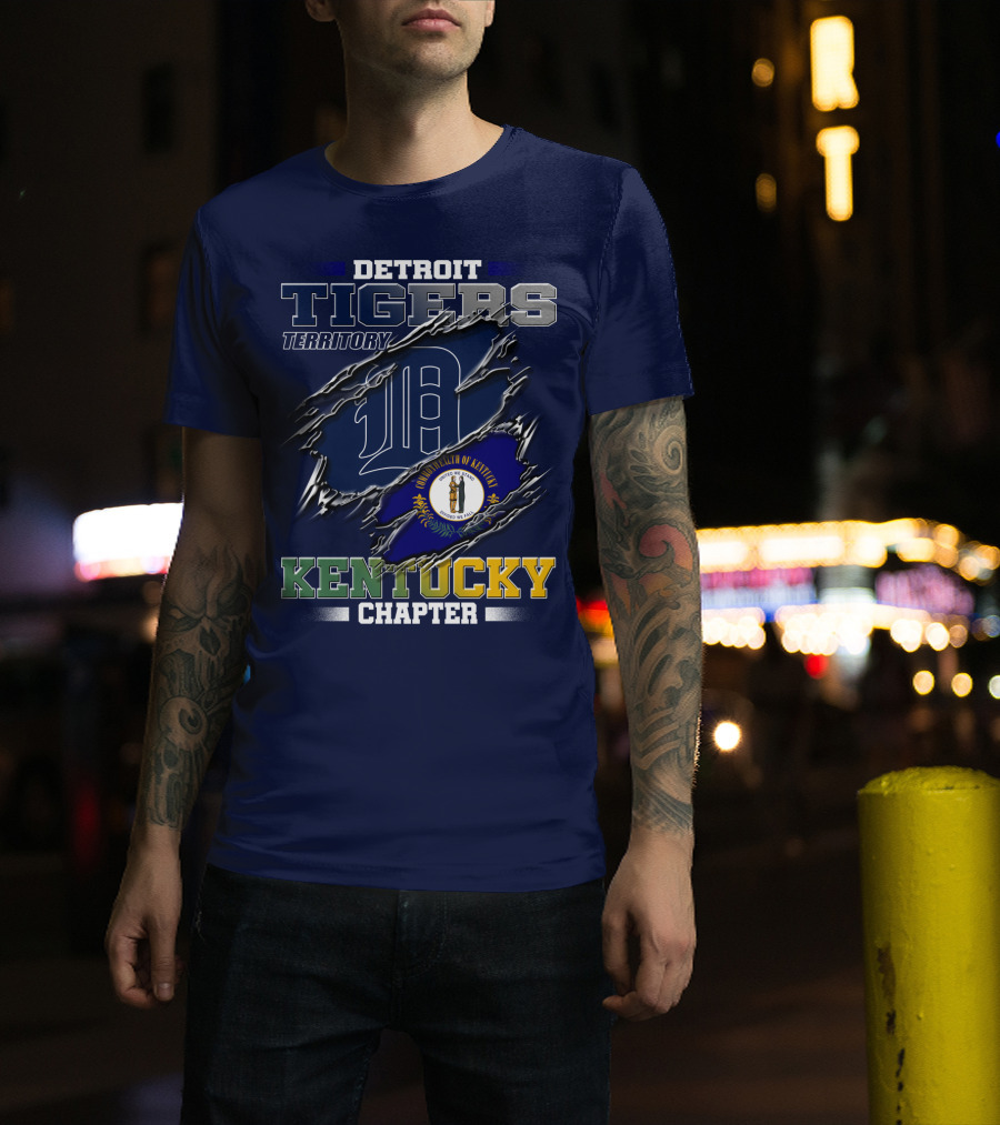 Detroit Tigers Territory Kentucky Chapter T-Shirt